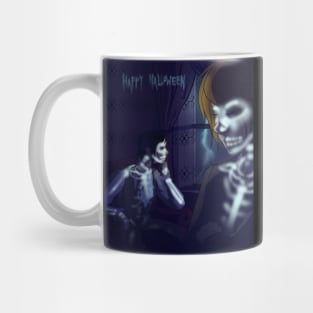 WS Skeleton Halloween Mug